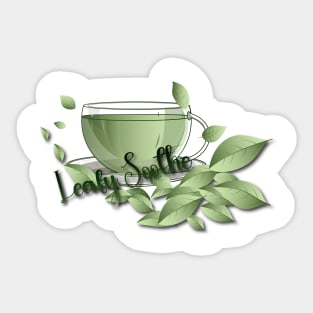 Leafy Soothe | Herbal Green Tea Sticker